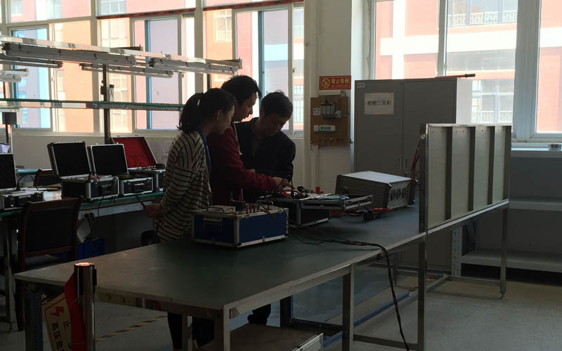 远乐建设公司陈工莅临三新参观交流