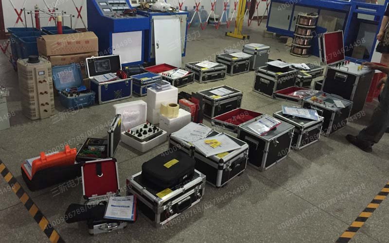 三新电力备货现场图