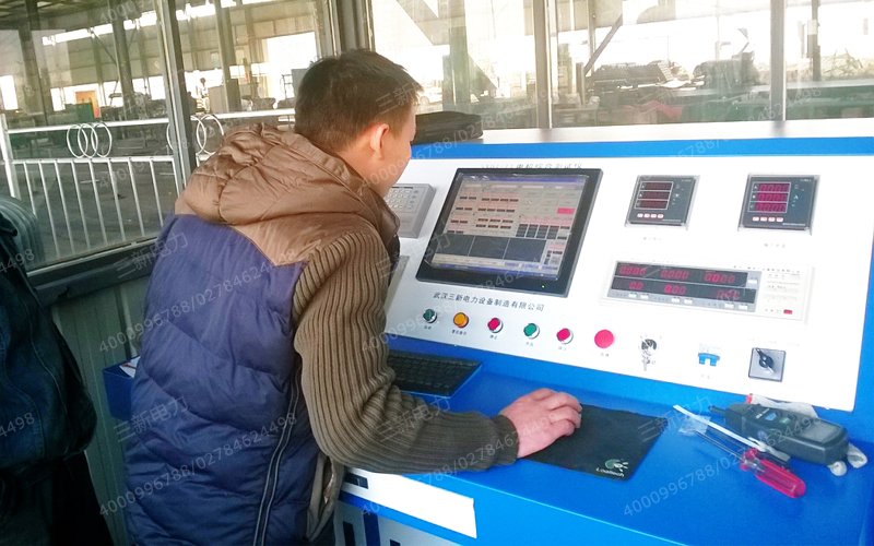 南平电机综合测试台现场试验