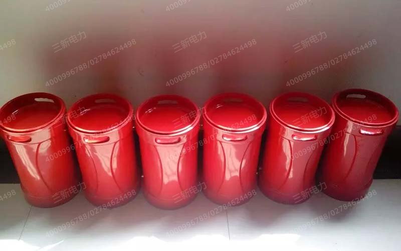 三新电力串联谐振试验装置电抗器生产完成4