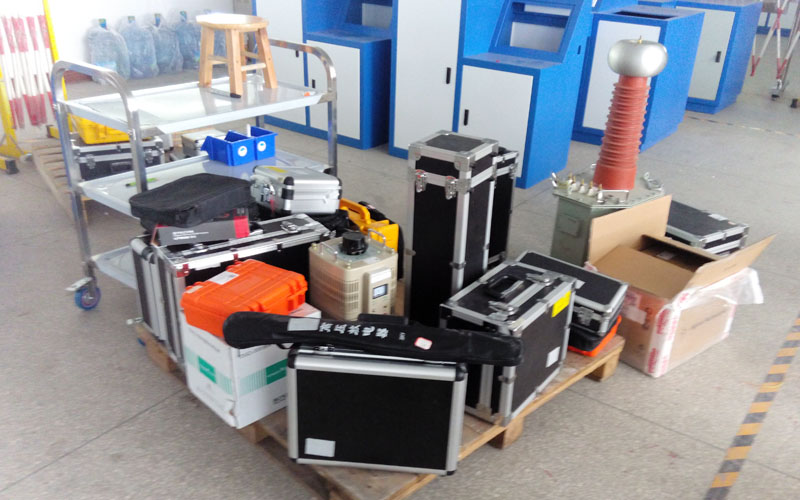 恒昌电力订购的试验变压器等设备即将发货