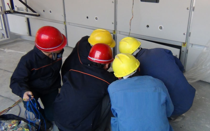 继电保护测试仪现场试验