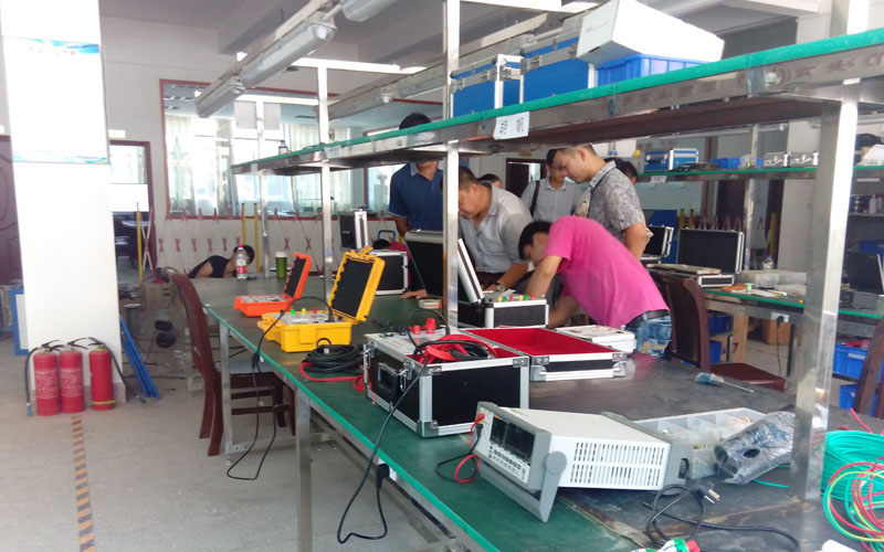 河北龙资技术总工到三新电力考察调研