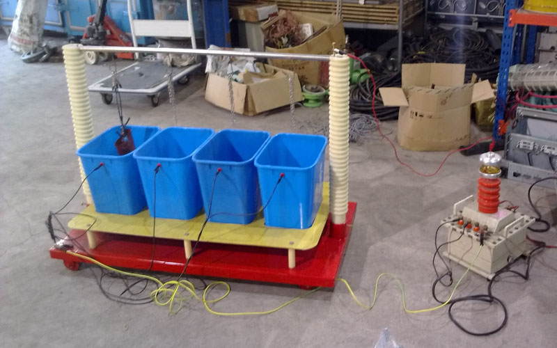 潍坊万兴电力采购三新绝缘靴耐压装置一套