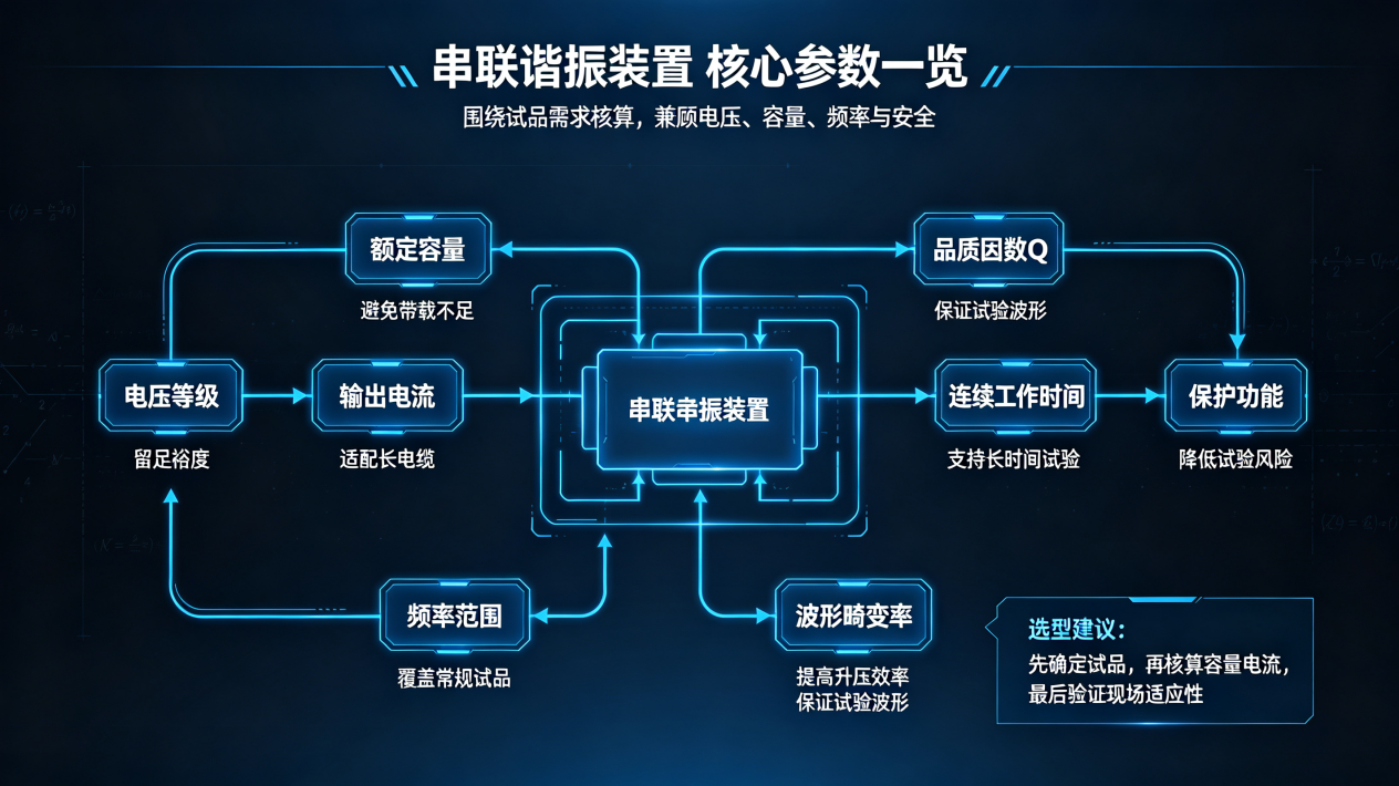 串联谐振耐压装置怎么选型